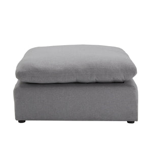 Monico Upholstered Ottoman Foam and Down Fill Accent Seat for Living Rooms