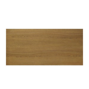 Nadian Modern Coffee Table with Storage Drawers and Powder-coated Metal Base