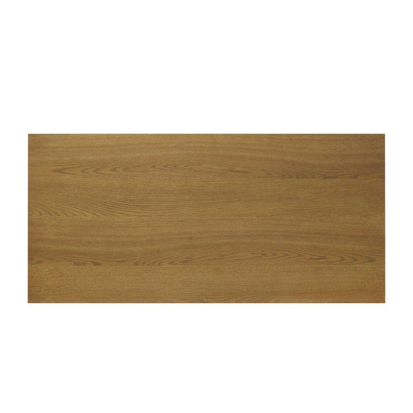 Nadian Modern Coffee Table with Storage Drawers and Powder-coated Metal Base