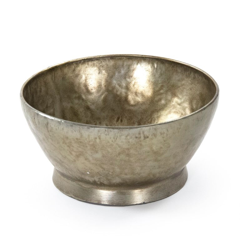 Zentique Edgard Iron Bowl — Minimalist Sculptural Catchall for Keys, Fruit & Decor with Patina Finish (98 chars) EAG132488
