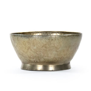 Zentique Edgard Iron Bowl — Minimalist Sculptural Catchall for Keys, Fruit & Decor with Patina Finish (98 chars) EAG132488