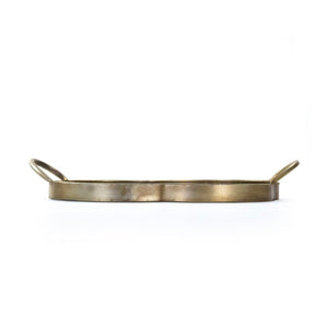 Zentique Carole Iron Tray (S) — Sleek 15.75"x3"x8" Sheet-Metal Catchall for Keys, Jewelry, Candles, Modern Decor EAG132598