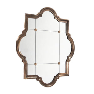 Zentique Rafa Round Mirror 55cm — Sleek Minimalist Wall Mirror with Slim MDF Frame, Ready-to-Hang Accent EAM11933