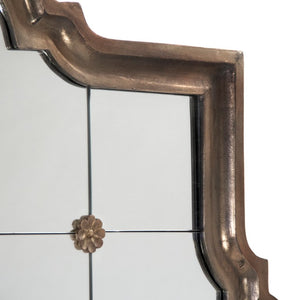 Zentique Rafa Round Mirror 55cm — Sleek Minimalist Wall Mirror with Slim MDF Frame, Ready-to-Hang Accent EAM11933