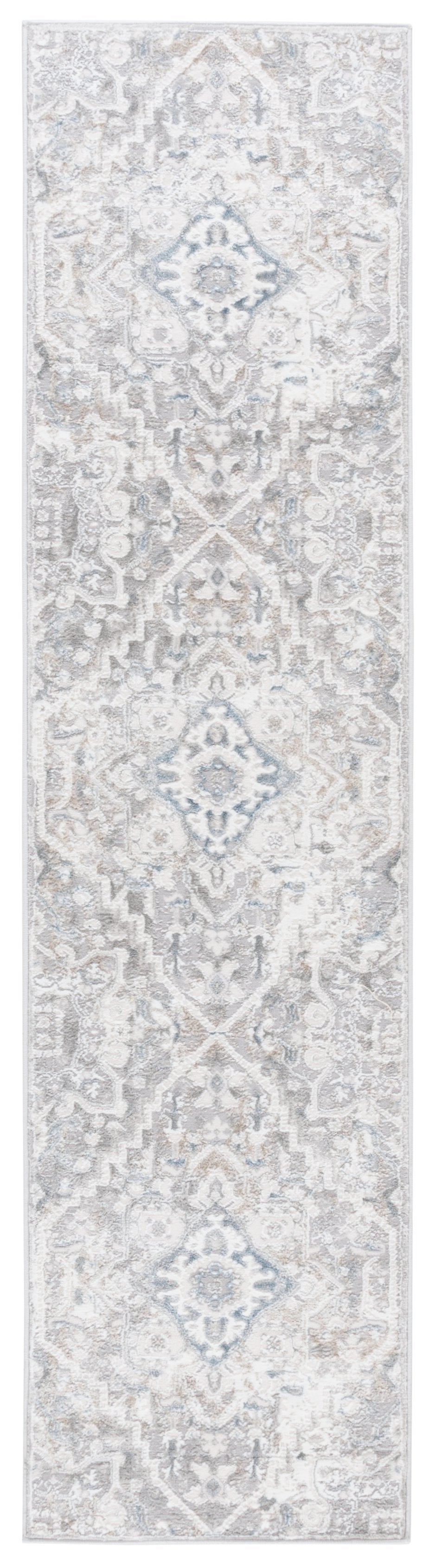 Safavieh Easton Elegant Grey And Ivory Area Rug - Luxurious Power-loomed Design For Modern Home Decor Grey ,Ivory 60% Polypropylene,40% Polyester Ean100f-8