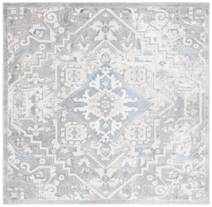 Safavieh Easton Elegant Grey And Ivory Area Rug - Luxurious Power-loomed Design For Modern Home Decor Grey ,Ivory 60% Polypropylene,40% Polyester Ean100f-8