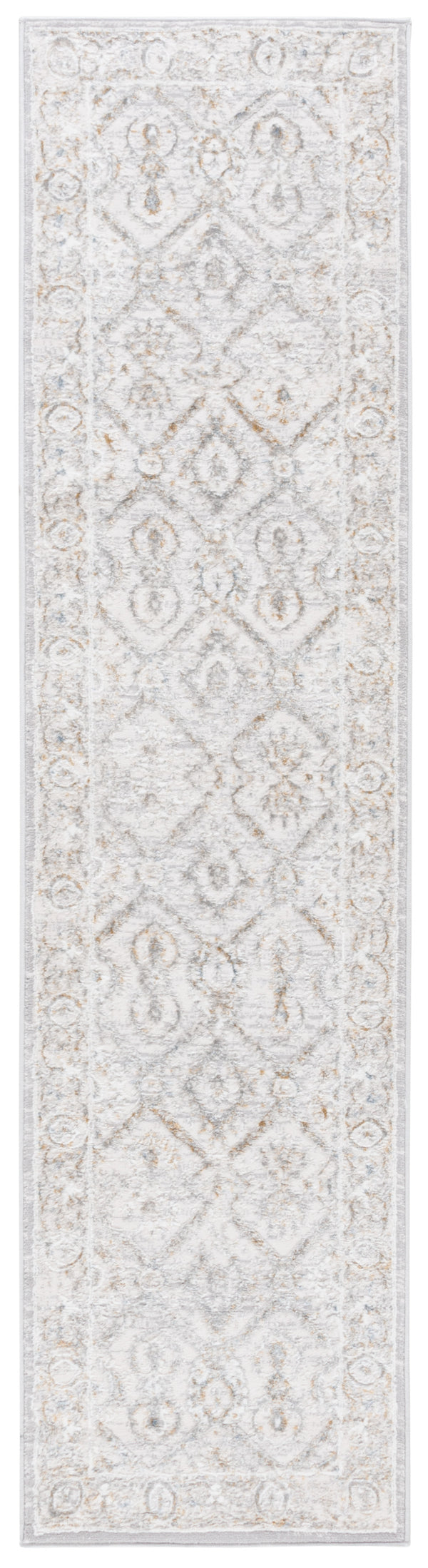 Safavieh Easton Modern Power Loomed Area Rug In Soft Ivory And Gold For Elegant Home Decor Enhancement Ivory ,Grey Gold 60% Polypropylene,40% Polyester Ean102a-7sq