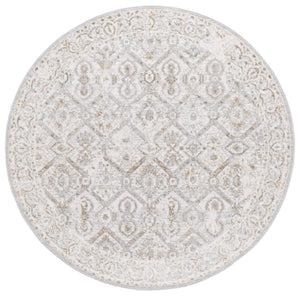 Safavieh Easton Modern Power Loomed Area Rug In Soft Ivory And Gold For Elegant Home Decor Enhancement Ivory ,Grey Gold 60% Polypropylene,40% Polyester Ean102a-7sq