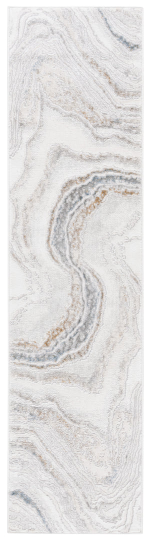 Safavieh Easton Exquisite Area Rug – Modern Elegance With Plush Comfort And Durable Design For Any Space Ivory ,Beige Blue 60% Polypropylene,40% Polyester Ean105a-8