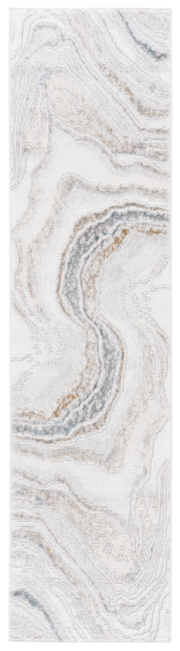 Safavieh Easton Exquisite Area Rug – Modern Elegance With Plush Comfort And Durable Design For Any Space Ivory ,Beige Blue 60% Polypropylene,40% Polyester Ean105a-8