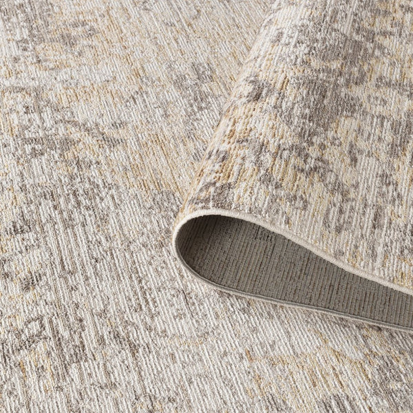 Amer Rugs Easton Modern Geometric Power-loom Area Rug - Timeless Elegance For Contemporary And Classic Spaces Cream Polyester Eas90203