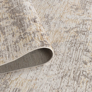 Amer Rugs Easton Modern Geometric Power-loom Area Rug - Timeless Elegance For Contemporary And Classic Spaces Cream Polyester Eas90203