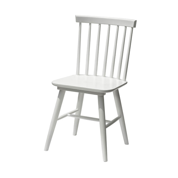 Lh Imports Easton Dining Chair - Rustic Acacia Wood Design, 18" Seat Height, Sturdy & Stylish Home Accent White Acacia,Rubber Wood Eas025-w