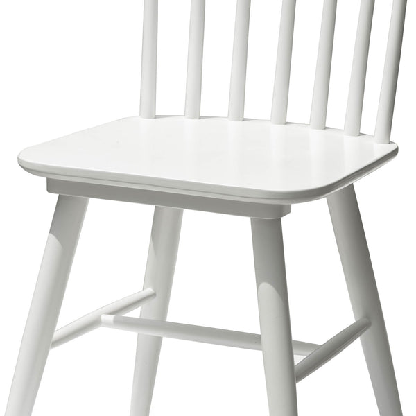 Lh Imports Easton Dining Chair - Rustic Acacia Wood Design, 18" Seat Height, Sturdy & Stylish Home Accent White Acacia,Rubber Wood Eas025-w