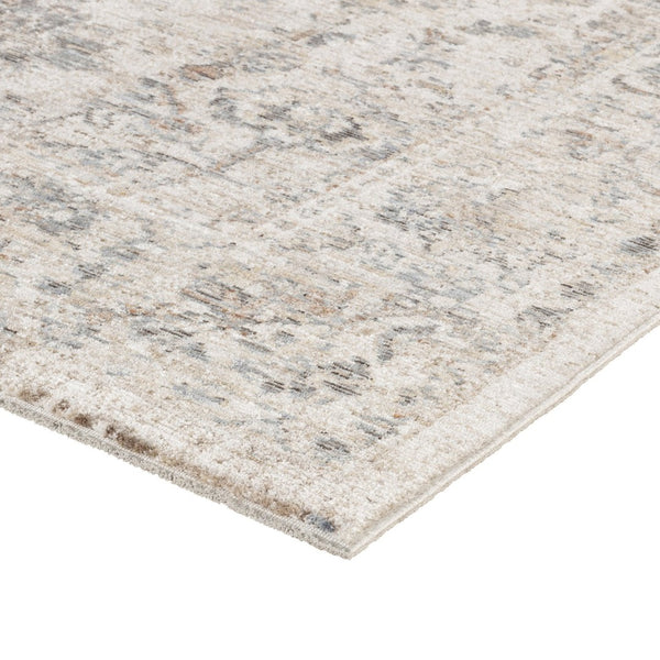 Amer Rugs Easton Modern Geometric Power-loom Area Rug - Timeless Elegance For Contemporary And Classic Spaces Beige Polyester Eas189119