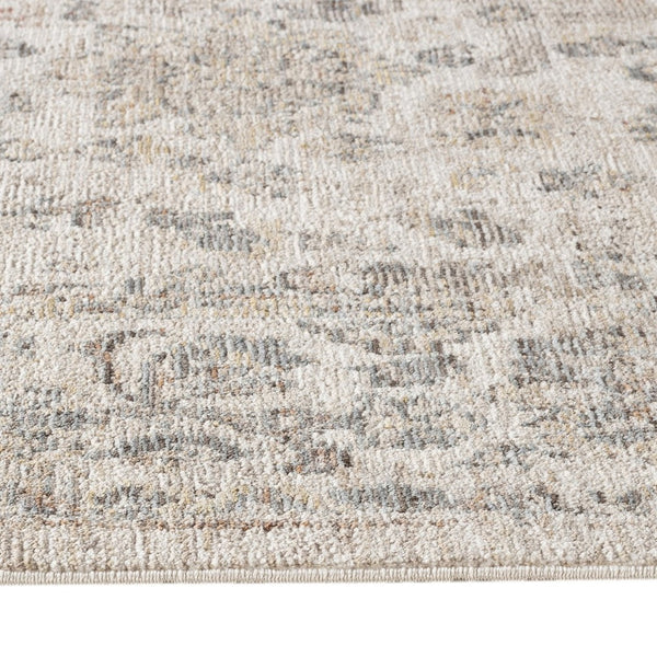 Amer Rugs Easton Modern Geometric Power-loom Area Rug - Timeless Elegance For Contemporary And Classic Spaces Beige Polyester Eas189119