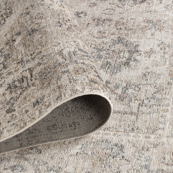 Amer Rugs Easton Modern Geometric Power-loom Area Rug - Timeless Elegance For Contemporary And Classic Spaces Beige Polyester Eas189119