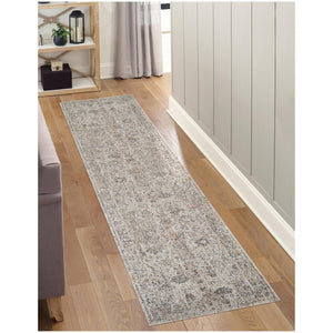 Amer Rugs Easton Modern Geometric Power-loom Area Rug - Timeless Elegance For Contemporary And Classic Spaces Beige Polyester Eas12610