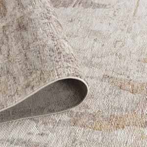 Amer Rugs Easton Modern Geometric Power-loom Area Rug - Timeless Elegance For Contemporary And Classic Spaces Tan Polyester Eas20203