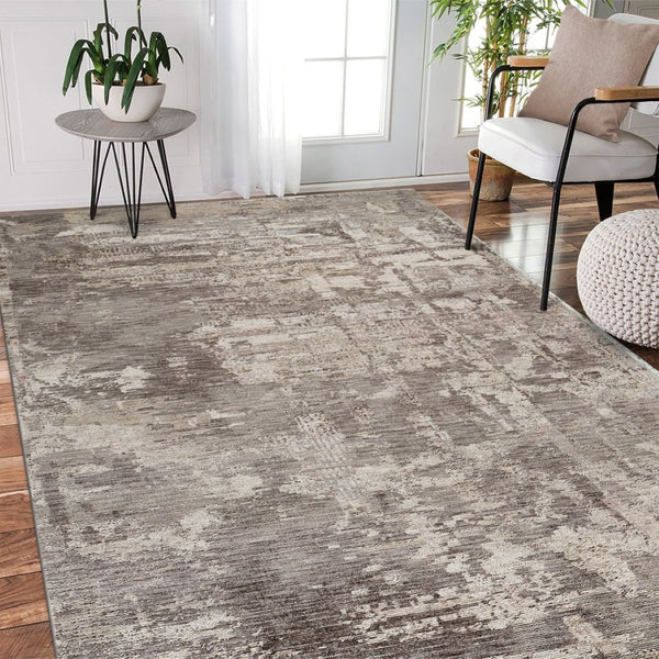 Amer Rugs Easton Modern Geometric Power-loom Area Rug - Timeless Elegance For Contemporary And Classic Spaces Dark Gray Polyester Eas50203