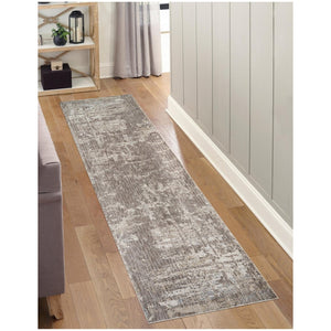 Amer Rugs Easton Modern Geometric Power-loom Area Rug - Timeless Elegance For Contemporary And Classic Spaces Dark Gray Polyester Eas52610