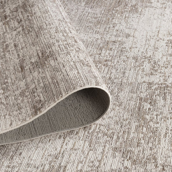 Amer Rugs Easton Modern Geometric Power-loom Area Rug - Timeless Elegance For Contemporary And Classic Spaces Ivory Polyester Eas82610