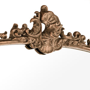 Zentique Godric Full-Length Mirror 41.5x74.5 Slim Iron-Trim Design for Entryway, Bedroom & Lightening Decor EAT120630