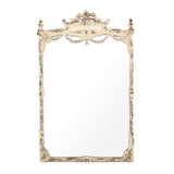 Rowena Mirror Antique Ivory EAT132754 Zentique