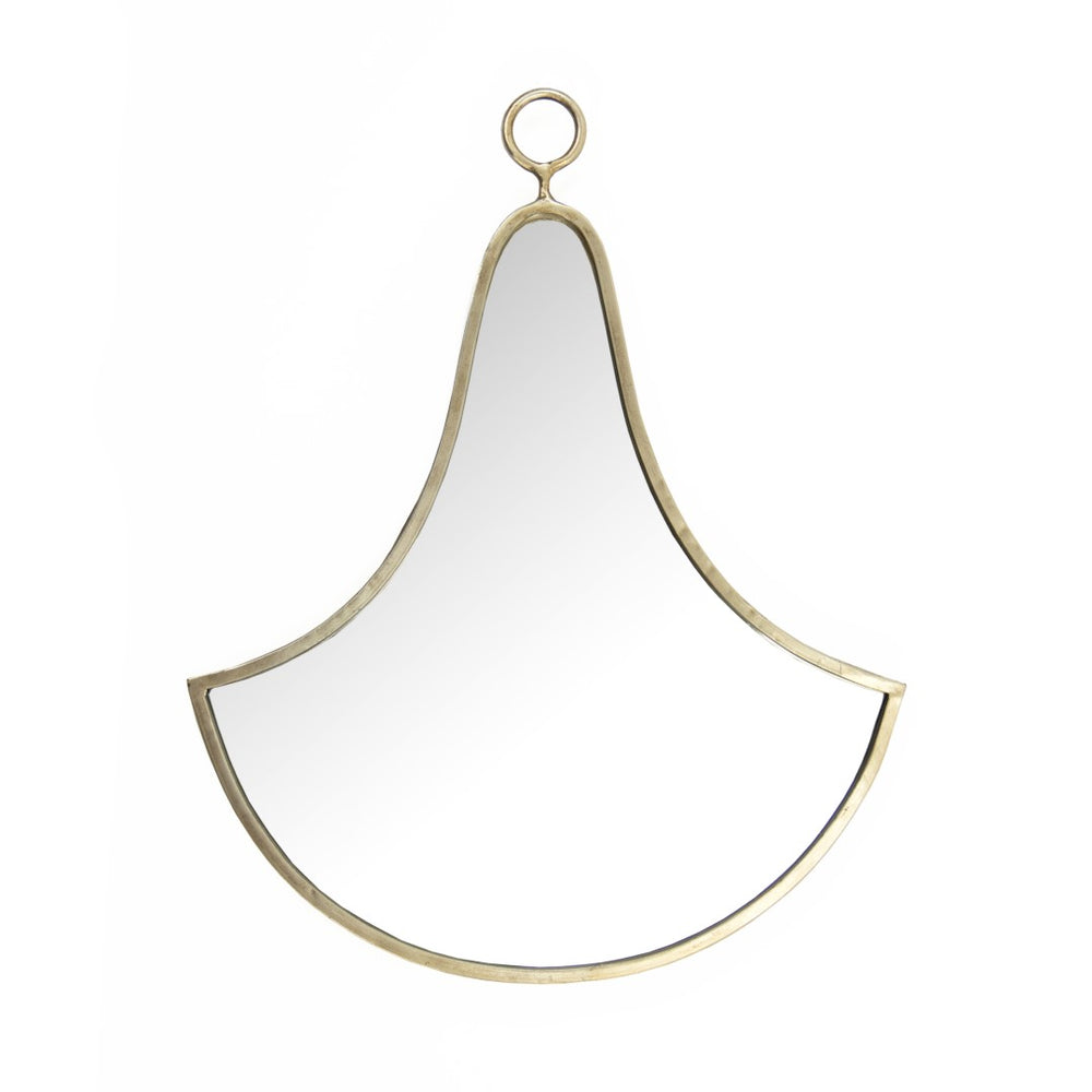 Clochette Mirror Distressed Silver EAT132773 Zentique