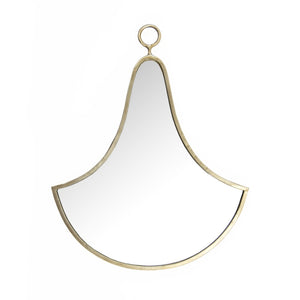 Clochette Mirror Distressed Silver EAT132773 Zentique