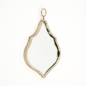 Abeille Mirror Distressed Silver EAT132777 Zentique