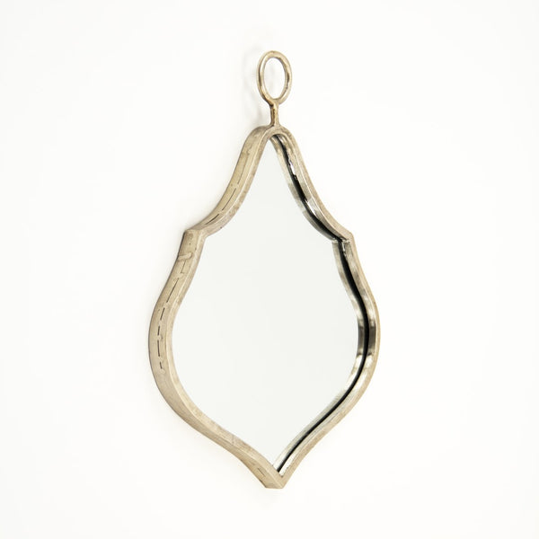 Abeille Mirror Distressed Silver EAT132777 Zentique