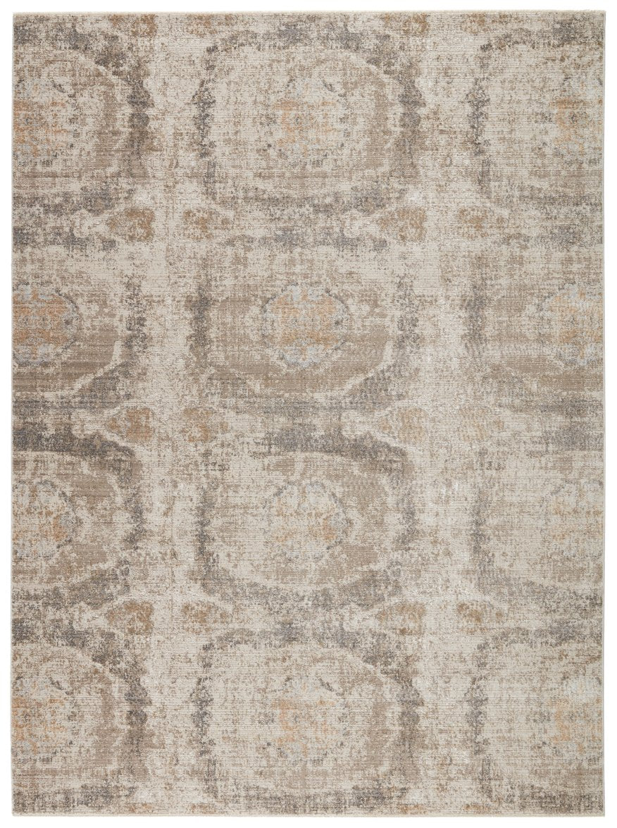 Jaipur Living En Blanc Airi Ebc06 Powerloomed Machinemade 80% Polyester 20% Viscose Contemporary Abstract Indoor Rug Gray, Taupe 80% Polyester 20% Viscose Rug148930