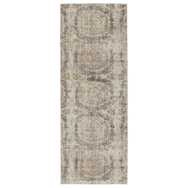 Jaipur Living En Blanc Airi Ebc06 Powerloomed Machinemade 80% Polyester 20% Viscose Contemporary Abstract Indoor Rug Gray, Taupe 80% Polyester 20% Viscose Rug148930