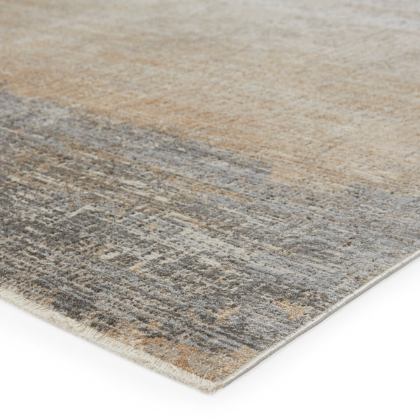 Jaipur Living En Blanc Akari Ebc08 Powerloomed Machinemade 50% Polyester 50% Viscose Contemporary Abstract Indoor Rug Gray, Tan 50% Polyester 50% Viscose Rug148906