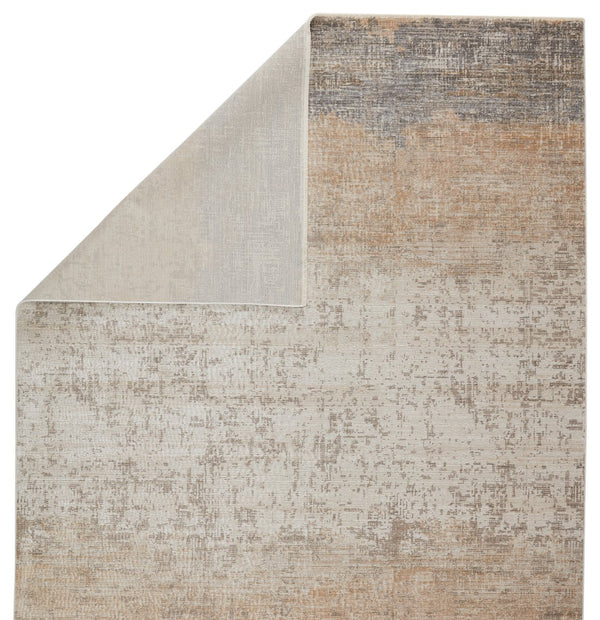 Jaipur Living En Blanc Akari Ebc08 Powerloomed Machinemade 50% Polyester 50% Viscose Contemporary Abstract Indoor Rug Gray, Tan 50% Polyester 50% Viscose Rug148906