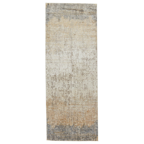 Jaipur Living En Blanc Akari Ebc08 Powerloomed Machinemade 50% Polyester 50% Viscose Contemporary Abstract Indoor Rug Gray, Tan 50% Polyester 50% Viscose Rug148906