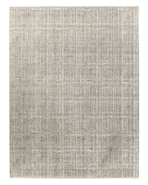 Jaipur Living En Blanc Sovis Ebc10 Powerloomed Machinemade 50% Polyester 50% Viscose Abstract Abstract Indoor Rug Gray, Ivory 50% Polyester 50% Viscose Rug153353