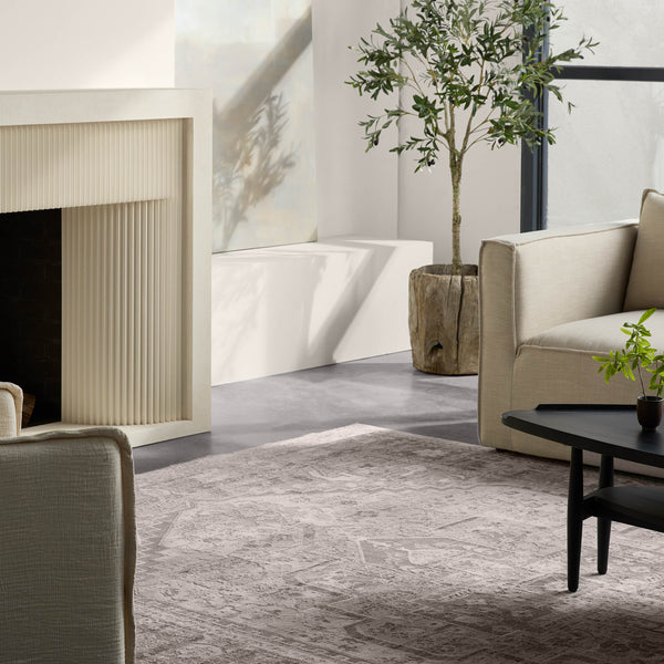 Jaipur Living En Blanc Venn Ebc11 Powerloomed Machinemade 60% Polyester 40% Viscose Traditional Medallion Indoor Rug Taupe, Gray 60% Polyester 40% Viscose Rug154918