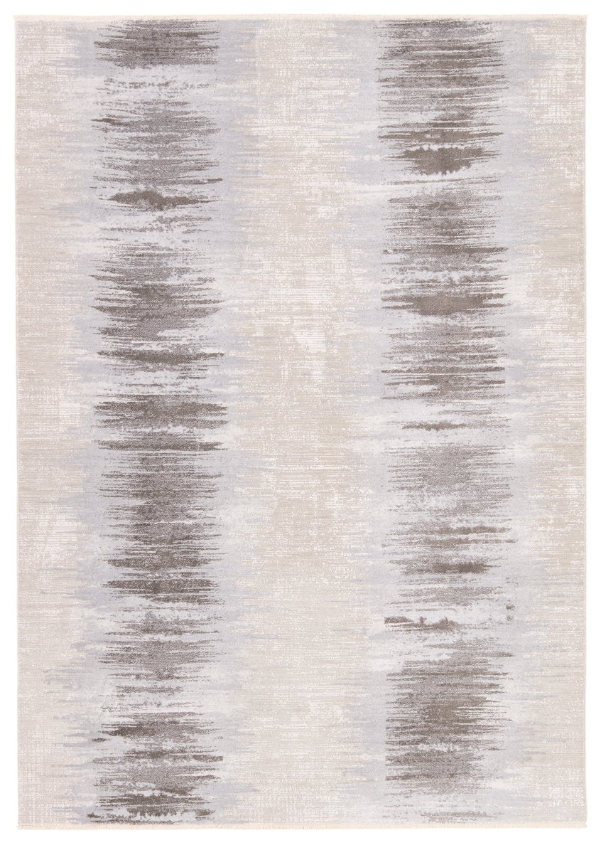 Jaipur Living En Blanc Cassius Ebc13 Powerloomed Machinemade 70% Viscose 30% Polyester Abstract Stripes Indoor Rug Tan, Taupe 70% Viscose 30% Polyester Rug160688