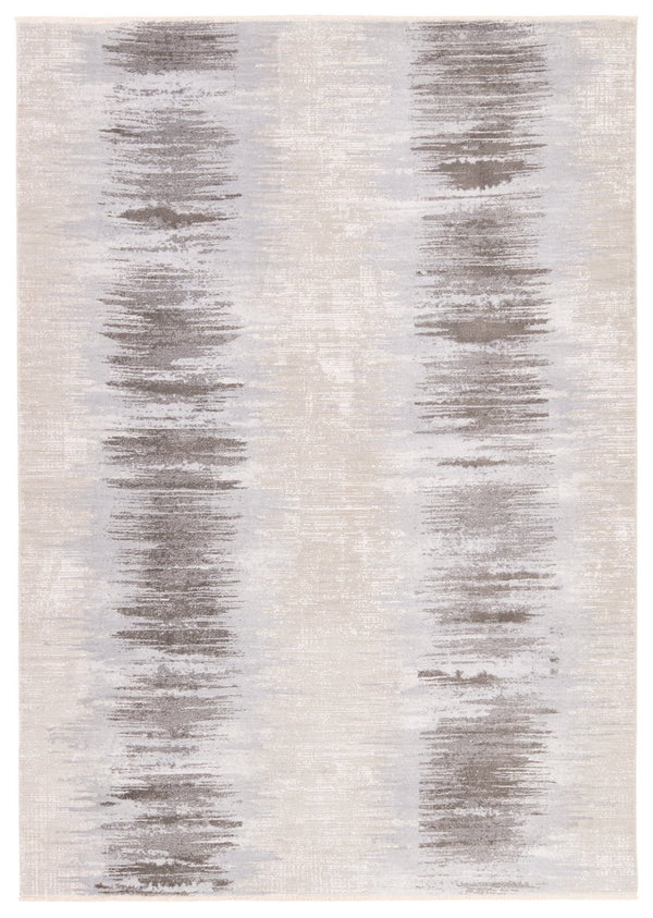 Jaipur Living En Blanc Cassius Ebc13 Powerloomed Machinemade 70% Viscose 30% Polyester Abstract Stripes Indoor Rug Tan, Taupe 70% Viscose 30% Polyester Rug160688