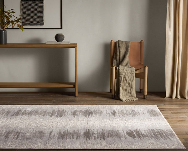 Jaipur Living En Blanc Cassius Ebc13 Powerloomed Machinemade 70% Viscose 30% Polyester Abstract Stripes Indoor Rug Tan, Taupe 70% Viscose 30% Polyester Rug160688