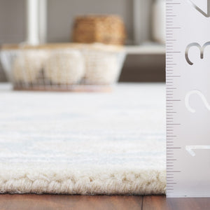 Safavieh Ebony Hand Tufted Wool Area Rug - Exquisite Floral Design For Timeless Home Elegance And Comfort Beige ,Ivory Wool Pile Ebn136b-2