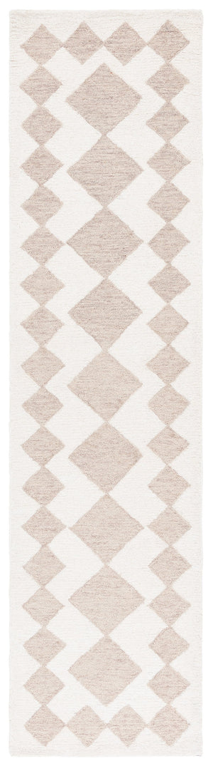 Safavieh Ebony Hand-tufted Area Rug - Elegant Modern Design In Soft Wool & Jute For Stylish Home Decor Beige ,Ivory 60% Wool,15% Jute,15% Polyester,10% Cotton Ebn137b-6