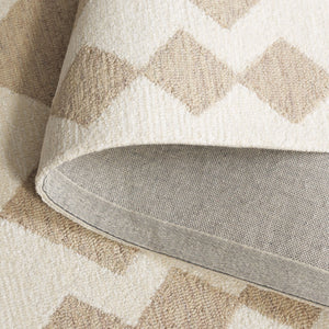 Safavieh Ebony Hand-tufted Area Rug - Elegant Modern Design In Soft Wool & Jute For Stylish Home Decor Beige ,Ivory 60% Wool,15% Jute,15% Polyester,10% Cotton Ebn137b-6