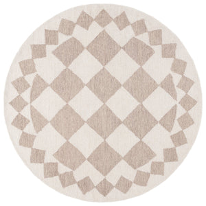 Safavieh Ebony Hand-tufted Area Rug - Elegant Modern Design In Soft Wool & Jute For Stylish Home Decor Beige ,Ivory 60% Wool,15% Jute,15% Polyester,10% Cotton Ebn137b-6