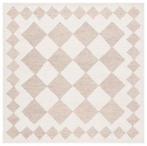 Safavieh Ebony Hand-tufted Area Rug - Elegant Modern Design In Soft Wool & Jute For Stylish Home Decor Beige ,Ivory 60% Wool,15% Jute,15% Polyester,10% Cotton Ebn137b-6