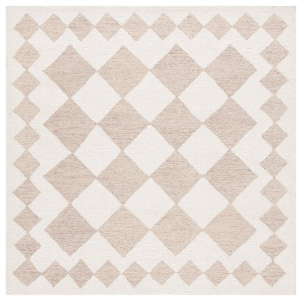 Safavieh Ebony Hand-tufted Area Rug - Elegant Modern Design In Soft Wool & Jute For Stylish Home Decor Beige ,Ivory 60% Wool,15% Jute,15% Polyester,10% Cotton Ebn137b-6