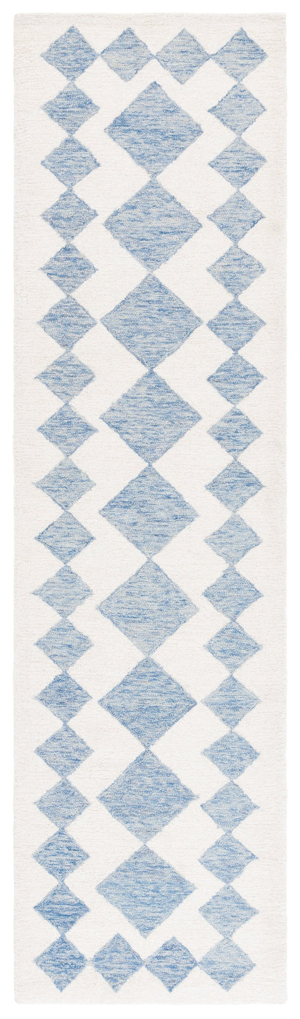 Safavieh Ebony Hand-tufted Area Rug - Elegant Modern Design In Soft Wool & Jute For Stylish Home Decor Blue ,Ivory 60% Wool,15% Jute,15% Polyester,10% Cotton Ebn137m-6