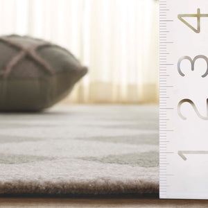 Safavieh Ebony Hand-tufted Area Rug - Elegant Modern Design In Soft Wool & Jute For Stylish Home Decor Green ,Ivory 60% Wool,15% Jute,15% Polyester,10% Cotton Ebn137y-6r